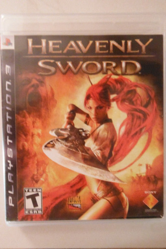 Ps3 Playstation Heavenly Sword Accion Aventura Magia Anime