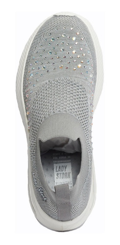 Imagen 5 de 9 de Zapatillas Lady Stork Zafira Con Brillos Mujer