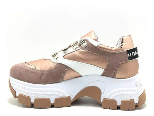 Imagen 3 de 4 de Zapatillas Sneakers Con Plataforma Luna Chiara Urbanas Damon