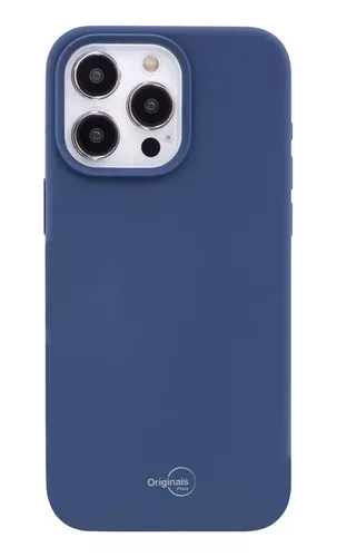 Capa iPhone 15 Pro iPlace, Beagá, Silicone Azul Petróleo