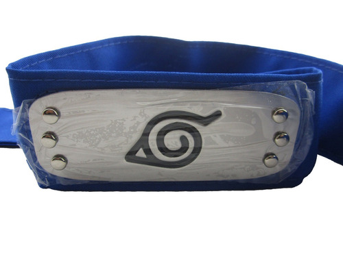 Bandana Naruto Aldeia Da Folha Konoha Azul