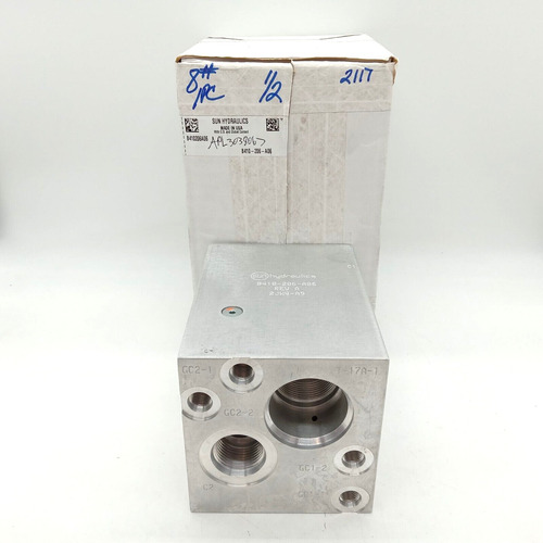 Sun Hydraulics B410206a06 Manifold Ccs