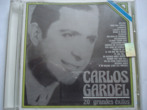 Cd Carlos Gardel 20 Grandes Exitos