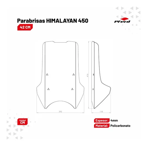 Sistema Parabrisas Savage® Himalayan 450 - Pferd®