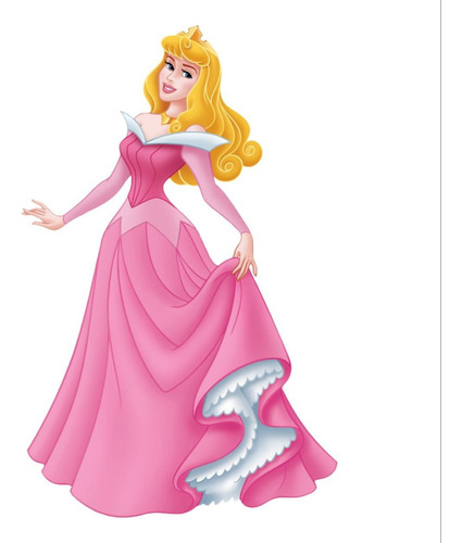 Princesa Aurora Figura Para Decoración - Coroplast De 1 Metr