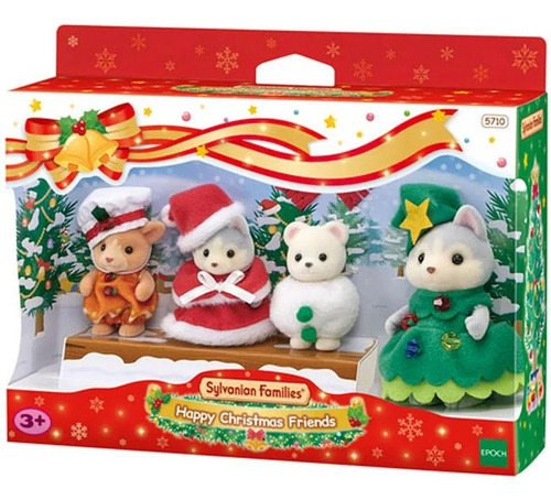 Sylvanian Families Amigos En Navidad 5710