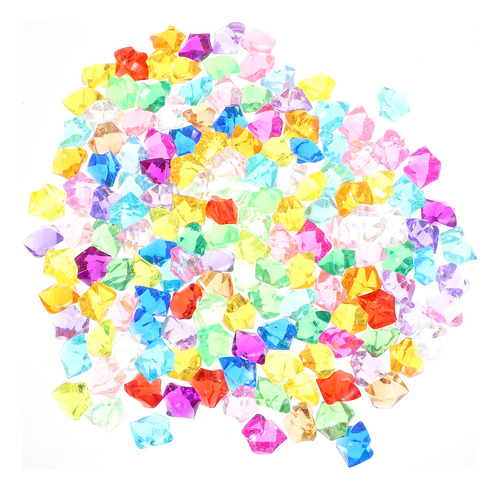 Gemas De Cristal Simulado, Piedras Irregulares De Color, 200