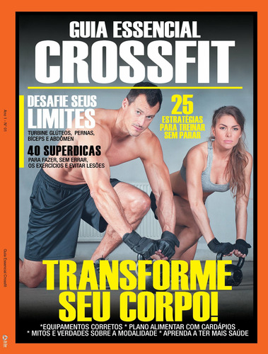 Guia essencial - Crossfit: Transforme o seu corpo!, de On Line Editora. Editorial IBC - Instituto Brasileiro de Cultura Ltda, capa mole em português, 2018