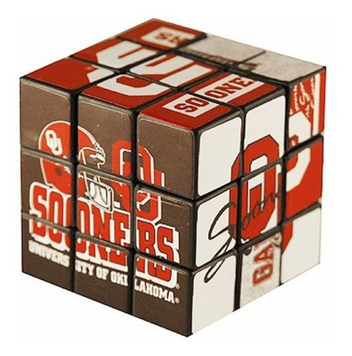 Game Day Outfitters Ncaa Oklahoma Sooners Toy Puzzle Cube