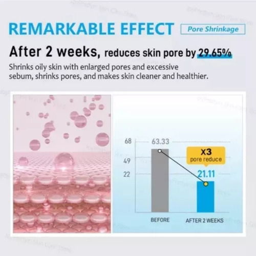 / Crema Facial Reductora De Poros Con Ácido Hialurónico 8d,