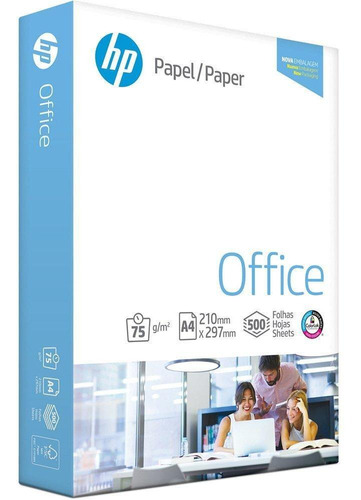 Papel sulfito HP Office A4, 75 g, 210 mm x 297 mm, color blanco