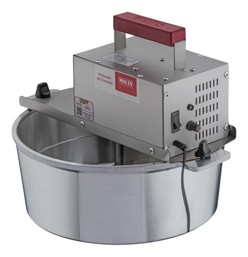 Panela Mexer Doces Misturela Masseira Salgados Com Cor Prateado 127/220v