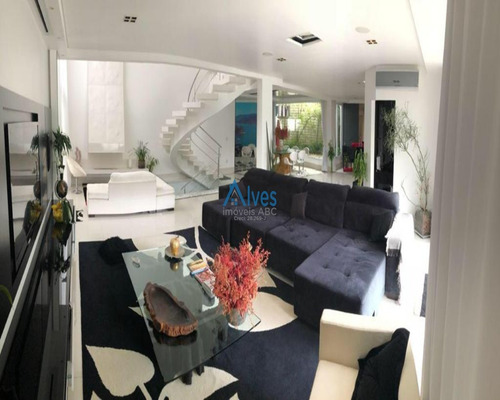 Imagem 14 de 23 de Sobrado Luxuoso Mobiliado No Condomínio Swiss Park Com 5 Dormitórios 4 Suítes Com Closet 3 Vagas Em São Bernardo Do Campo - Ca00236 - 69849961