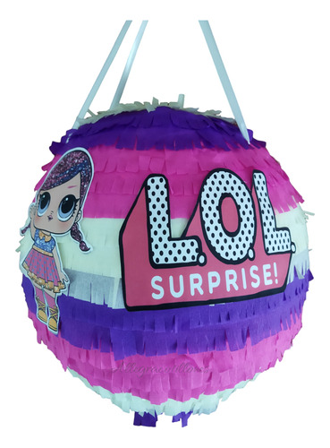 Piñatas Infantiles Lol Para Cumpleaños. Allegracotillones.