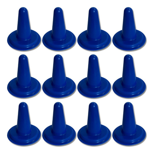 Tampão Da Teteira Azul- Kit Com 12 Unidades
