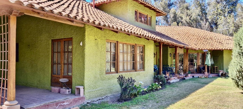 Excelente Parcela Con Casa+cabaña En Calera De Tango
