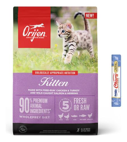 Alimento Para Gato Orijen Kitten 1.8kg Ms