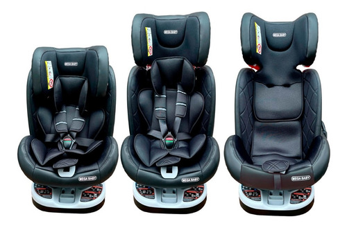 Imagen 3 de 10 de Butaca Auto Convertible Mega Baby Bebé Giro 360º All Ages