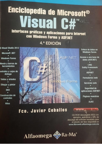 Libro Programacion C# , Enciclopedia De Microsoft Visual C#