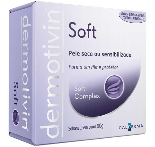 Sabonete Em Barra Dermotivin Soft Dermotivin 90g