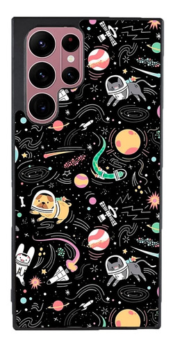 Funda Para Galaxy Mascotas Animales Astronautas Espacio