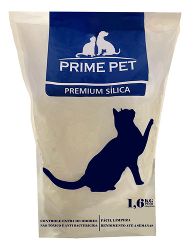 Prime Pet areia para gatos premium 1.6kg