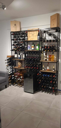 Exhibidor De Vinos. Mueble Bodega. X M2a Medida.