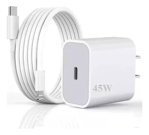 Cargador Para iPhone 12 Pro Carga Rapida Usbc 20w + Cable 