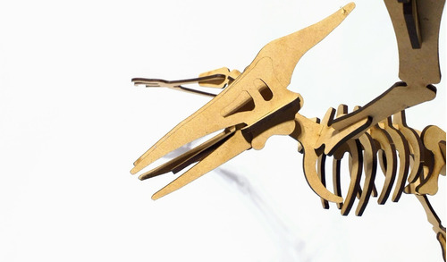 Imagen 3 de 7 de Dinosaurio Pterodactilo - Mdf / Fibrofacil