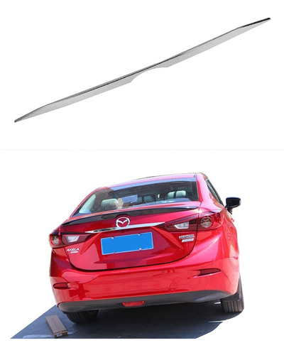 Imagen 1 de 4 de Barra Trasera Parte Logo Mazda 3 Sedan 2014 2015 2016 2017