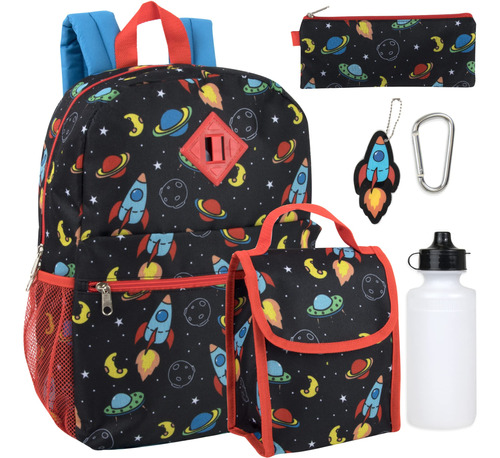 Trail Maker Mochila 6 1 Para Niño Bolsa Almuerzo Estuche