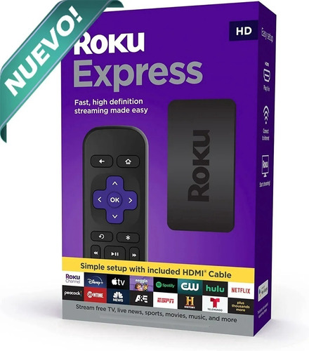 Roku Express Hd Convertidor Smart Tv Original Nueva Version