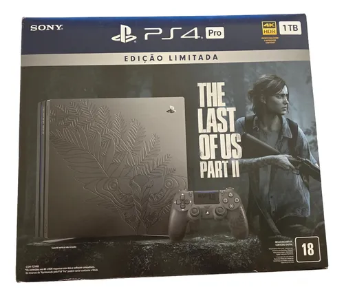 Sony Playstation 4 Pro The Last Of Us Part Ii Novo Lacrado