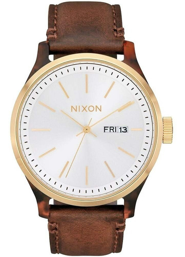 Reloj Nixon Sentry Luxe A12633169 En Stock Original Garantía