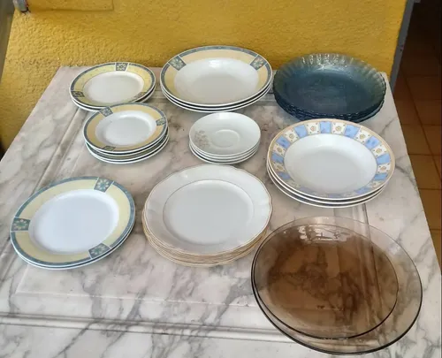 Mercado libre platos de loza hotsell