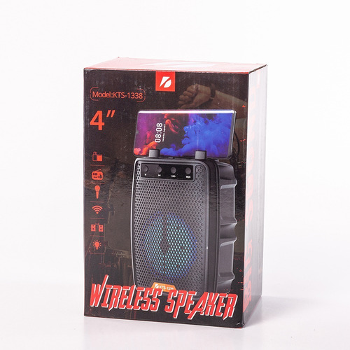 Imagen 6 de 10 de Parlante Portatil Bluetooth Ditron Usb Kts 1338