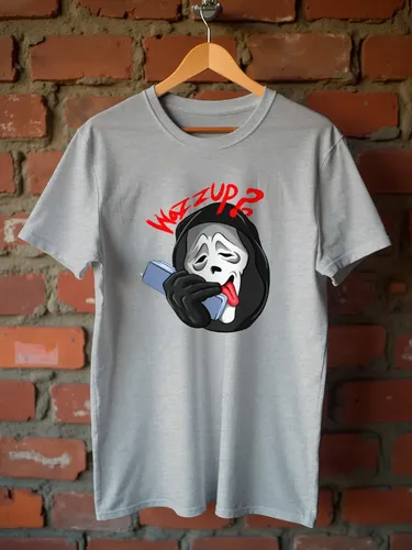 Camisa Basica Wazzup Ghostface Unissex Ref4832 | Parcelamento sem