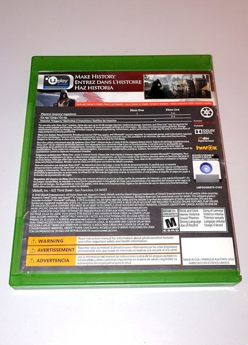 Assassin's Creed Unity - Xbox One Fisico (Usado)