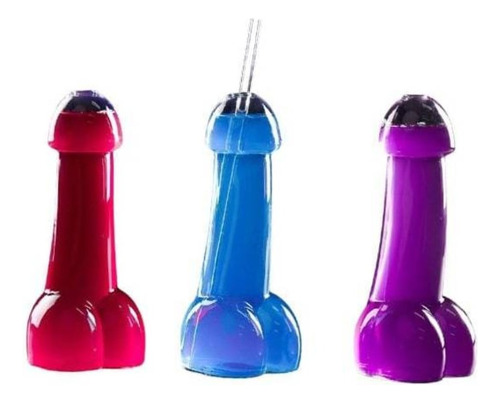 Vaso Copa Pene Cotillon Despedida Soltera Fiesta Chicas X3