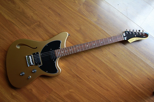 Guitarra Semi Acustica Tagima Jet Blues Gold Series Brasil