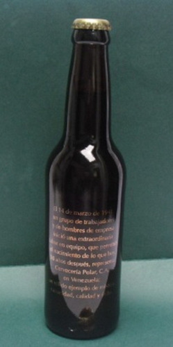 Imagen 5 de 6 de P O L A R 50 Aniversario 1991 Botella Antigua De Coleccion