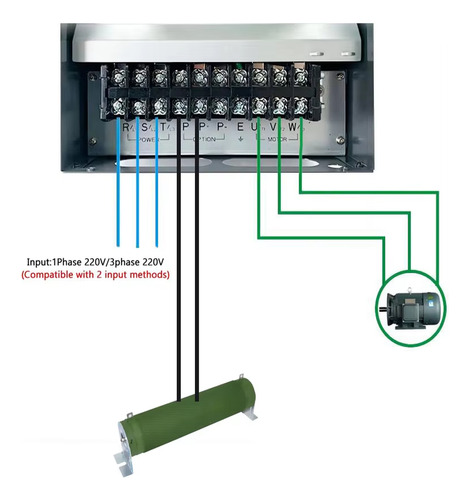 Inversor De Frequência 380v 40cv 60a 22kw
