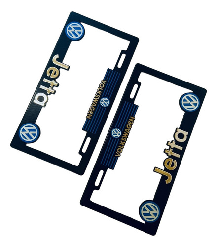 Porta Placas Vw  Jetta  2 Pza Golf Vento