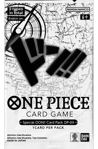 One Piece Tcg Double Pack Set Dp-09 Azure Seas Seven Bandai