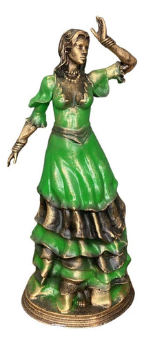 Estátua Cigana Esmeralda Exclusiva - Umbanda Candomblé