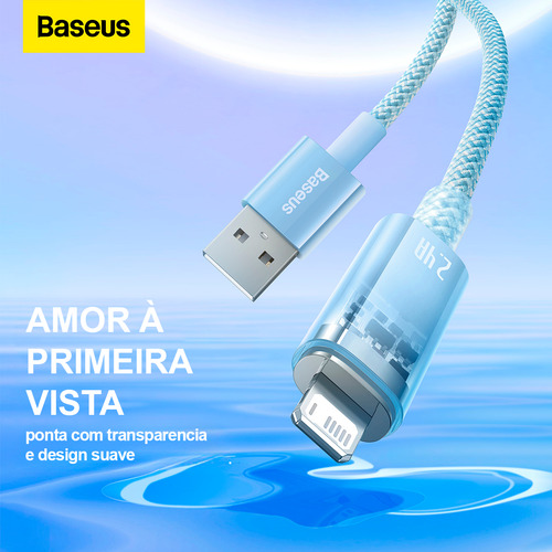 Cabo Lightning Baseus Explorer Series Fast Charging 2.4a 2m