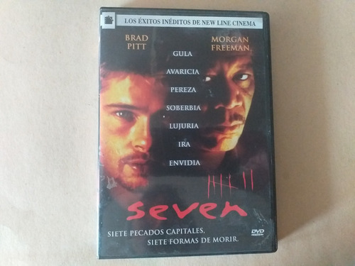 Pelicula Siete Pecados Capitales/ David Fincher (Usado)