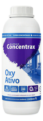 Limpador Oxy Ativo Concentrax 1 Litro Peróxido Hidrogênio