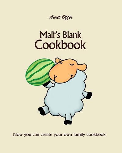 Libro: Maliøs Blank Cookbook: Now You Can Create Your Own