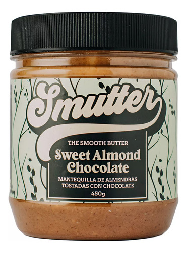 Mantequilla De Almendras Natural Con Cacao 450g